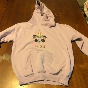 Girls lavender Hoodie